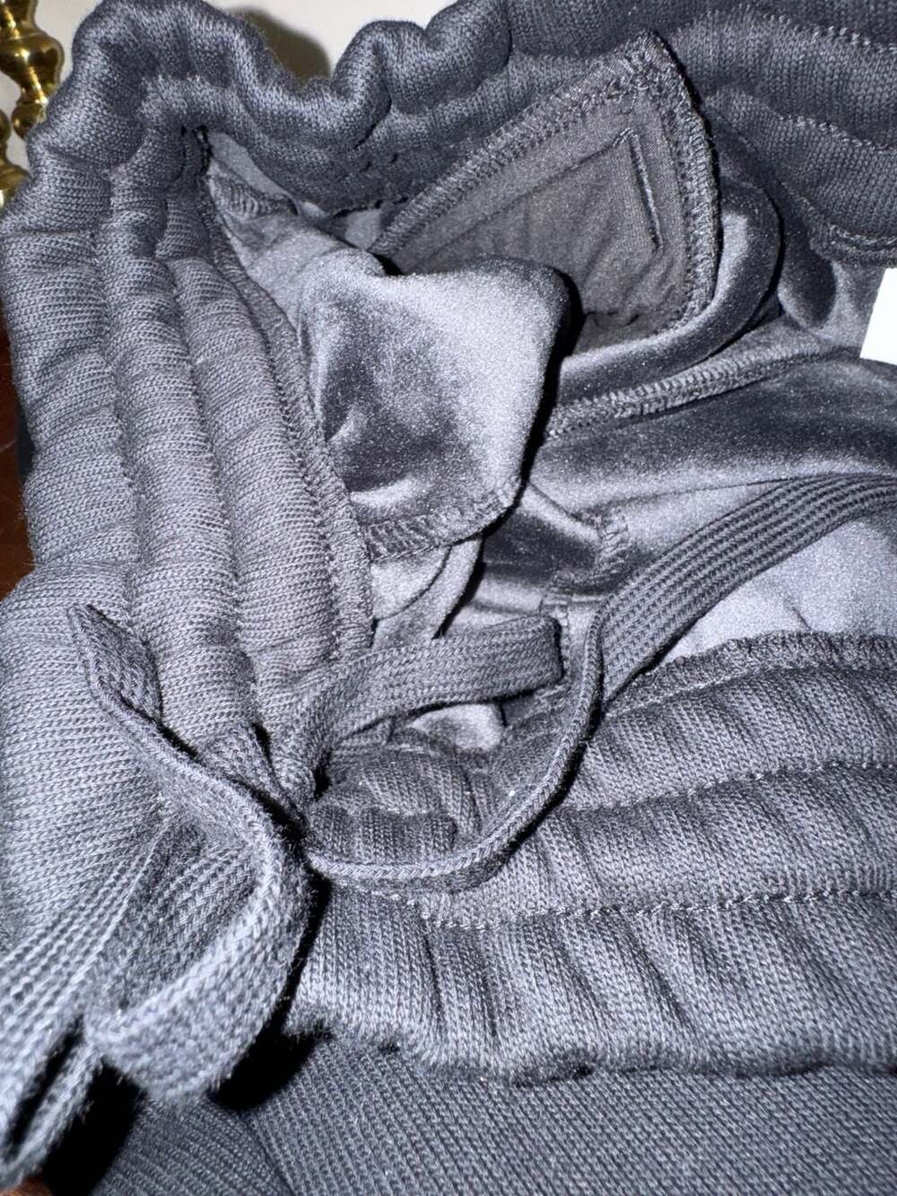 Gap Men's Fleece Joggers Black Size M - Picture 4 of 7